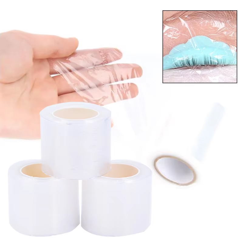 Eyelash Extension Look - 200m/롤 투명 메이크업 필름 립 눈썹