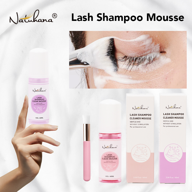 Eyelash Extension London - Natuhana 60ml 속눈썹 연장 샴푸 무스