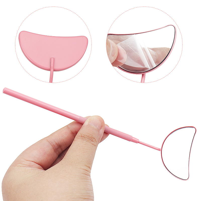 1pcs 속눈썹 연장 거울 달 모양의 분리형 스테인레스 - Eyelash Extension Look 리뷰 및 가격
