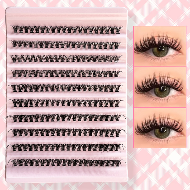 개별 속눈썹 속눈썹 클러스터 8-16mm 200개 자연 - Eyelash Extension Look 리뷰 및 가격