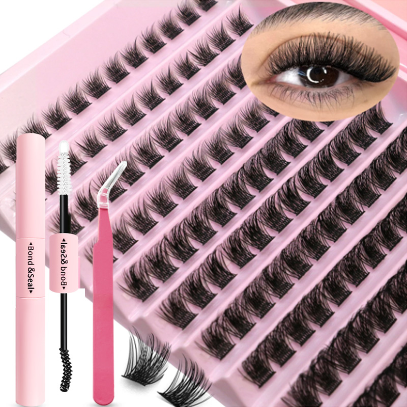 DIY 속눈썹 연장 키트 개별 속눈썹 클러스터 믹스 래 - Eyelash Extension London 리뷰 및 가격