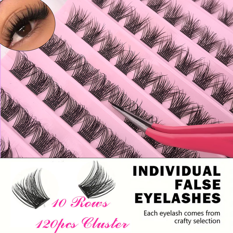 DIY 속눈썹 연장 키트 개별 속눈썹 클러스터 믹스 래 - Eyelash Extension London 리뷰 및 가격