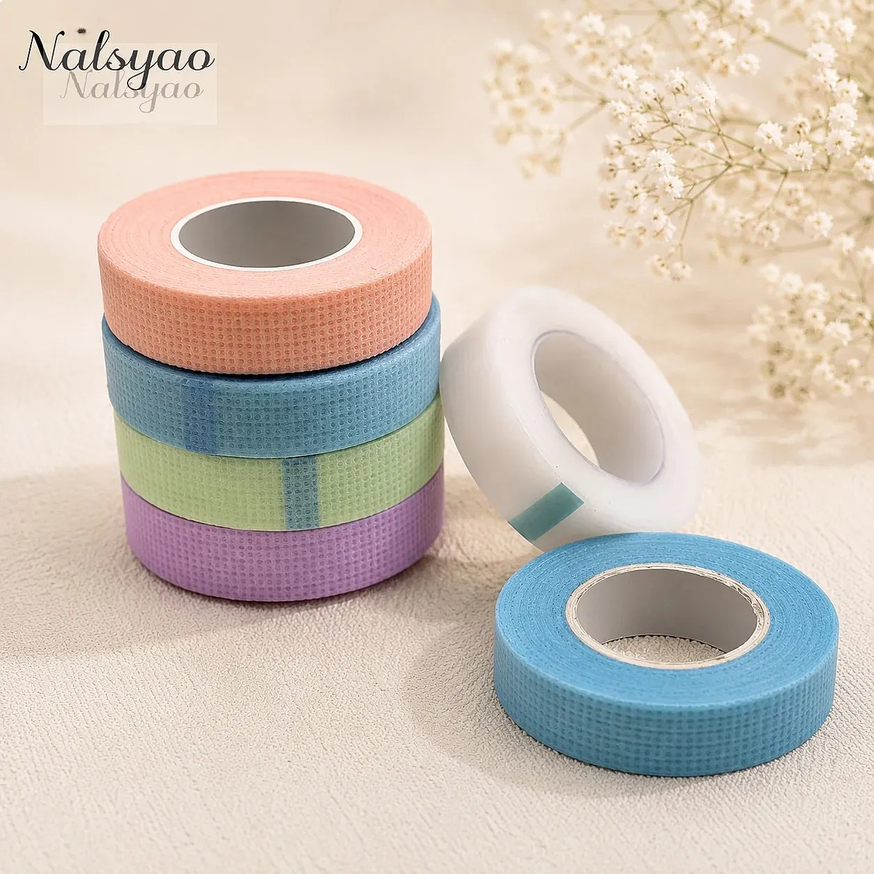 속눈썹 연장용 테이프 5개 세트, 마이크로포어 소재,  - Eyelash Extension London 리뷰 및 가격