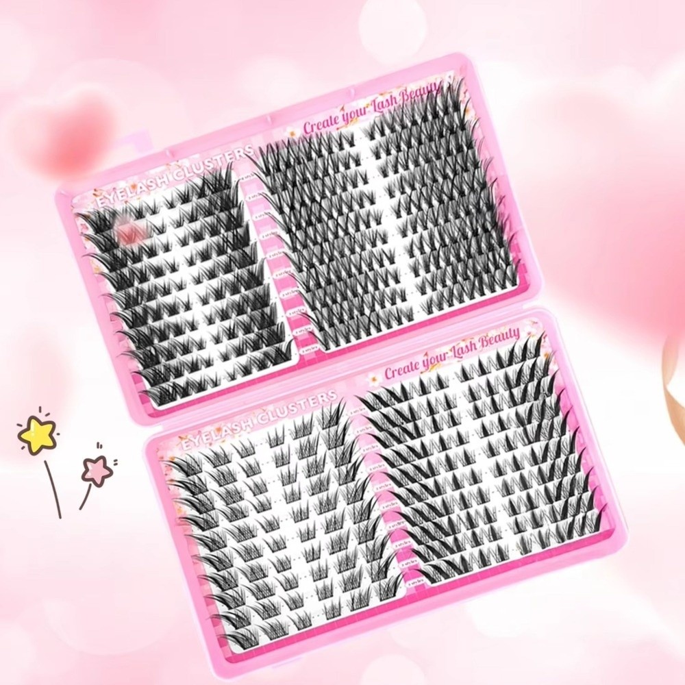 핫 내추럴 룩 인조 속눈썹 블랙 C컬 3D 효과 가짜  - Eyelash Extension Look 리뷰 및 가격
