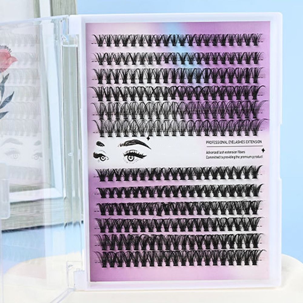 내추럴 룩 인조 속눈썹 본드 앤 씰 클러스터 디자인 D - Eyelash Extension Look 리뷰 및 가격