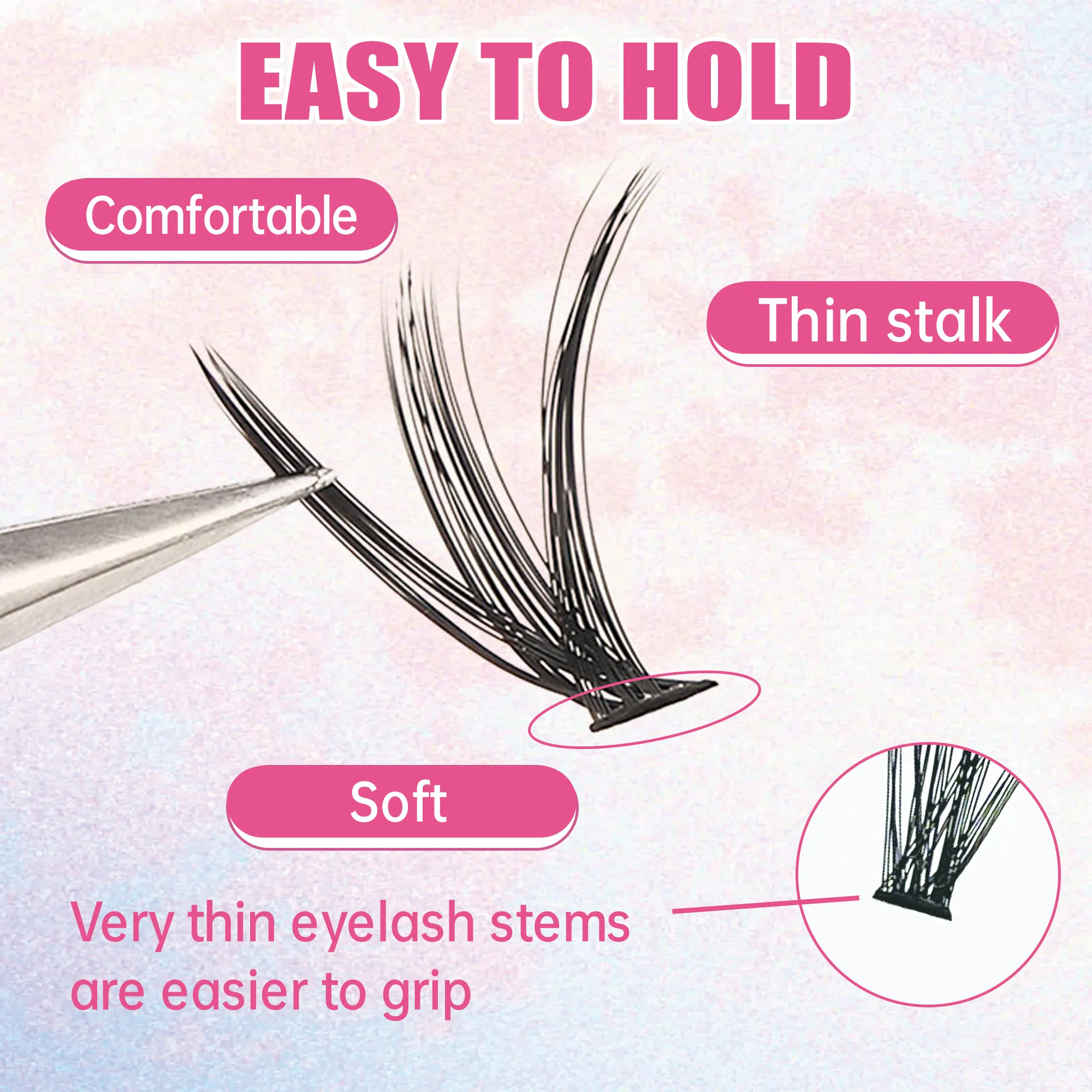 속눈썹 200개 클러스터 속눈썹 본드 및 씰 메이크업  - Eyelash Extension London 리뷰 및 가격