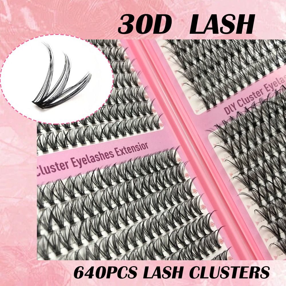 새로운 두껍고 긴 인조 속눈썹 자연스러운 룩 30D/4 - Eyelash Extension Look 리뷰 및 가격