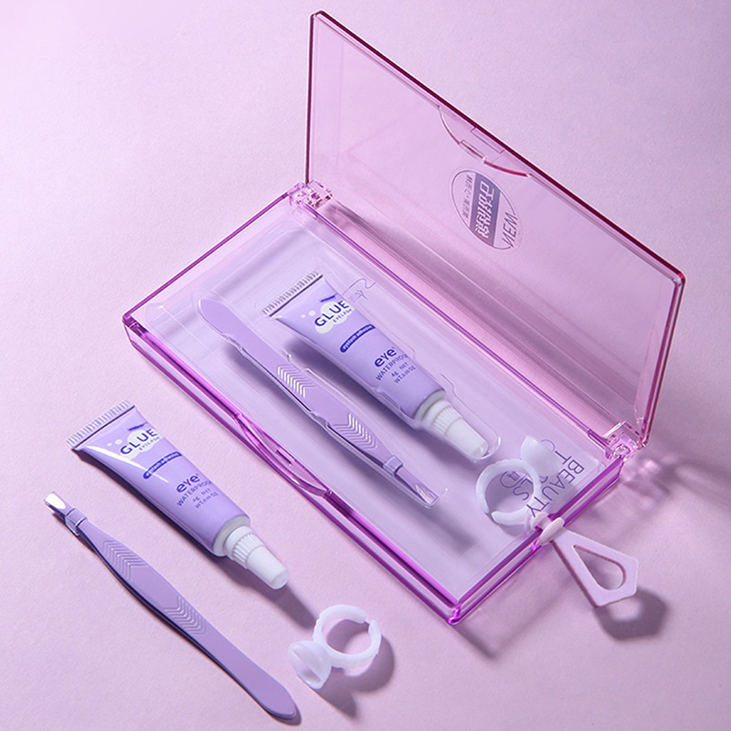 핀셋이 포함된 속눈썹 접착제 세트 방수 속건성 자가 접 - Eyelash Extension Eye Irritation 리뷰 및 가격